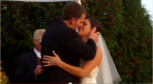 wedding kiss "marriott lincolnshire"