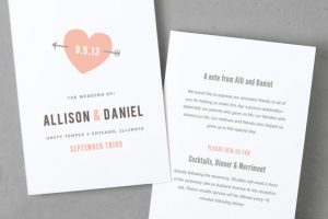 etsy wedding invitation template