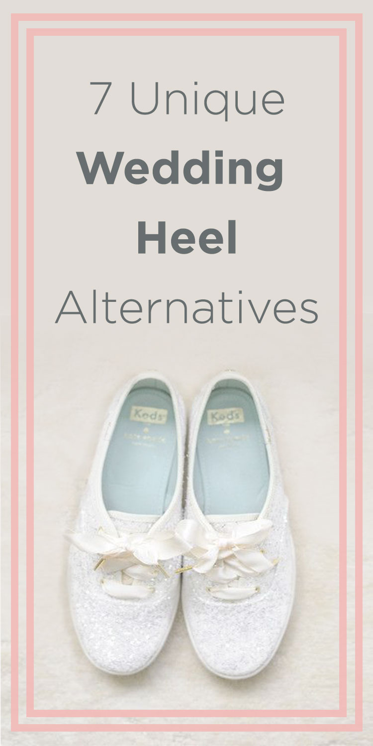 alternative to heels for wedding