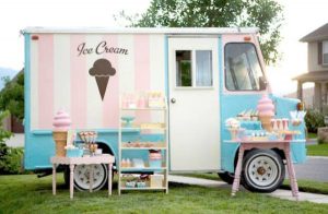Wedding Ice Cream Truck for kids