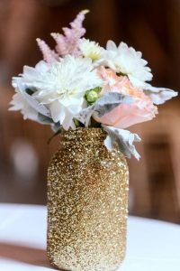 Glitter Mason Jars