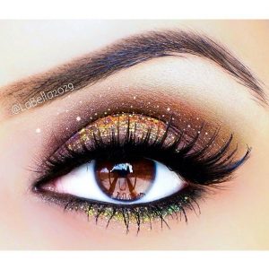 Glitter Eye Makeup