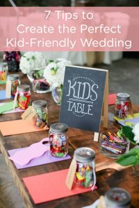 kid friendly wedding