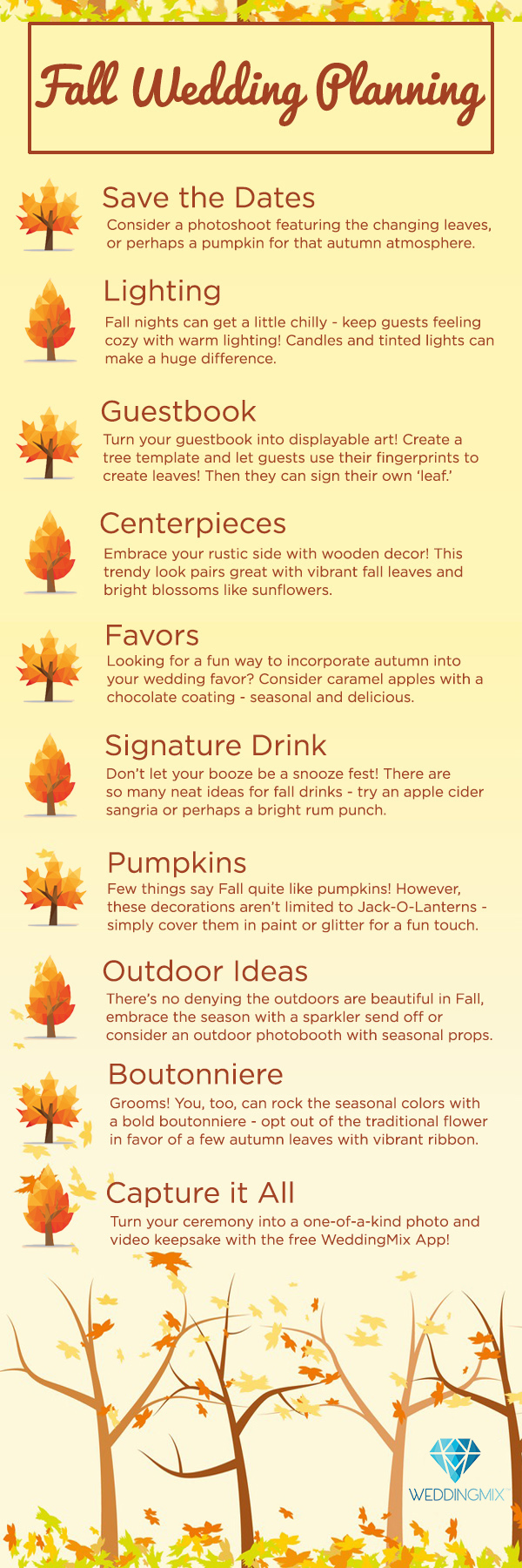 Your Ultimate Guide To A Fall Wedding 