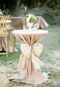 cocktail stands wedding - outdoor wedding inspiration